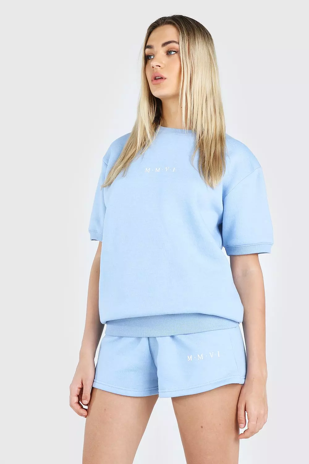 Short sleeve sweater sets outlet
